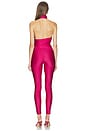 view 4 of 4 Tatiana Sleeveless Open Back Jumpsuit in Strawberry
