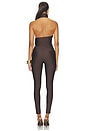 view 4 of 3 Tatiana Sleeveless Open Back Jumpsuit in Dark Brown