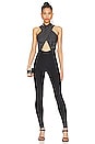 view 1 of 4 Hola Crystal Jumpsuit in Black