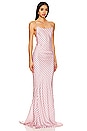 view 3 of 3 Ninfea Maxi in Pink & Black