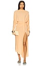 view 1 of 5 Wisteria Midi Dress in Peach