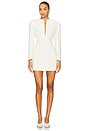 view 1 of 3 Tidle Structured Blazer Dress in Ivory