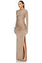view 3 of 4 Sophie Maxi Dress in Greige