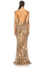 view 3 of 3 Ninfea Slip Dress in Animalier