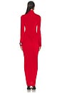 view 3 of 3 Warwick Maxi Turtleneck Maxi Dress in Red