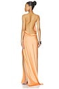 view 3 of 3 ROBE MAXI VERA in Peach