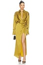 view 1 of 3 Paloma Shirt Maxi Dress in Amber