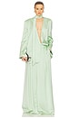 view 4 of 4 Wes Collarless Blazer in Mint