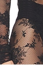 view 6 of 6 Zillah Lace Leggings in Black