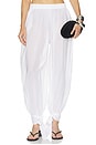 view 1 of 7 Noor Tied Up Maxi Pants in White