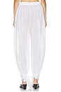 view 5 of 7 Noor Tied Up Maxi Pants in White
