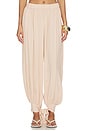 view 2 of 7 Noor Tied Up Maxi Pants in Peach