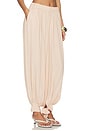 view 3 of 7 Noor Tied Up Maxi Pants in Peach