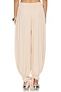 view 5 of 7 Noor Tied Up Maxi Pants in Peach