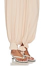 view 7 of 7 Noor Tied Up Maxi Pants in Peach
