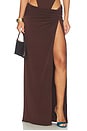 view 1 of 6 FALDA MAXI ZOHRA  in Dark Brown