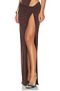 view 4 of 6 FALDA MAXI ZOHRA  in Dark Brown