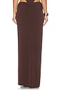 view 5 of 6 FALDA MAXI ZOHRA  in Dark Brown