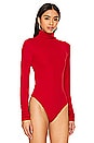 view 3 of 5 Parker Bodysuit in Red