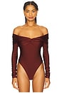 view 2 of 5 Kendall Bodysuit in Burgundy