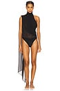 view 2 of 6 Vanisha Bodysuit in Black