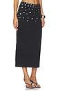view 2 of 6 JUPE AMANDA MAXI in Black