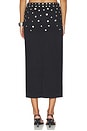 view 4 of 6 JUPE AMANDA MAXI in Black