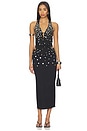 view 5 of 6 JUPE AMANDA MAXI in Black