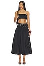 view 5 of 6 JUPE MIMI PUFF in Black