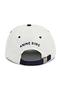 view 3 of 3 Jeremy Baseball Cap in Ivory & Navy
