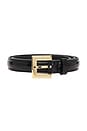 view 3 of 3 Nicola Belt in Black Patent
