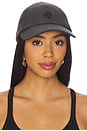 view 1 of 3 Jeremy Monogram Baseball Cap in Dark Grey