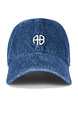 view 1 of 3 Jeremy Baseball Cap AB in Clean Indigo