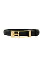 view 4 of 3 Elly Belt Smooth Leather in Black