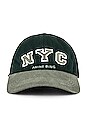 view 2 of 3 GORRA BÉISBOL JEREMY NYC in Charcoal Green