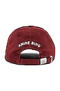 view 3 of 3 Jeremy Baseball Cap La in Dark Cherry