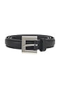 view 3 of 3 Nicola Belt in Black & Silver