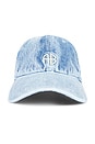 view 2 of 3 Jeremy Baseball Cap in Blue Denim
