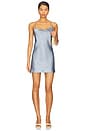 view 1 of 3 Chloe Mini Dress in Peri Blue