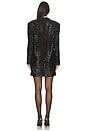 view 4 of 5 Veneda Mini Dress in Black Sequin