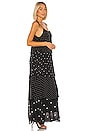 view 2 of 3 Daisy Maxi Dress in Black & White