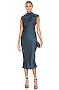 view 1 of 3 Samantha Dress in Steel Blue