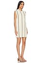 view 2 of 3 Lanie Dress in Ivory & Army Green Stripe