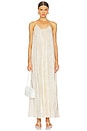 view 1 of 3 Aida Maxi Dress in Oat Mushroom Print