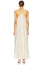 view 3 of 3 Aida Maxi Dress in Oat Mushroom Print