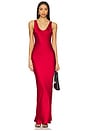 view 1 of 3 Alison Dress in Scarlet Red
