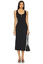 view 1 of 3 Alessia Tank Midi Dress in Black