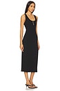 view 2 of 3 Alessia Tank Midi Dress in Black