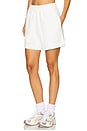 view 1 of 6 Kam Short Framed Monogram in Off White