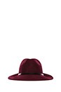 view 4 of 4 Bohemian Hat in Burgundy